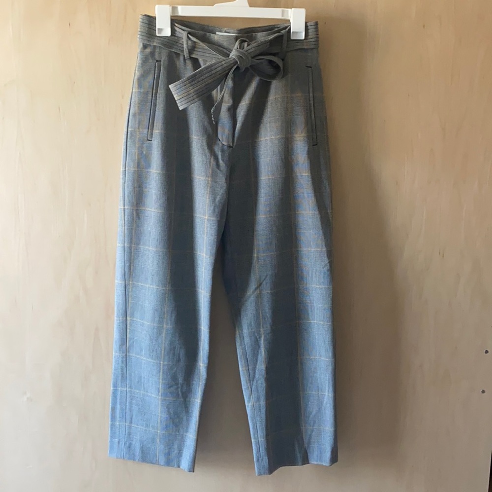 Aritzia Wilfred Tie Front Trousers